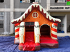  Inflatable Gingerbread Theme Bouncer