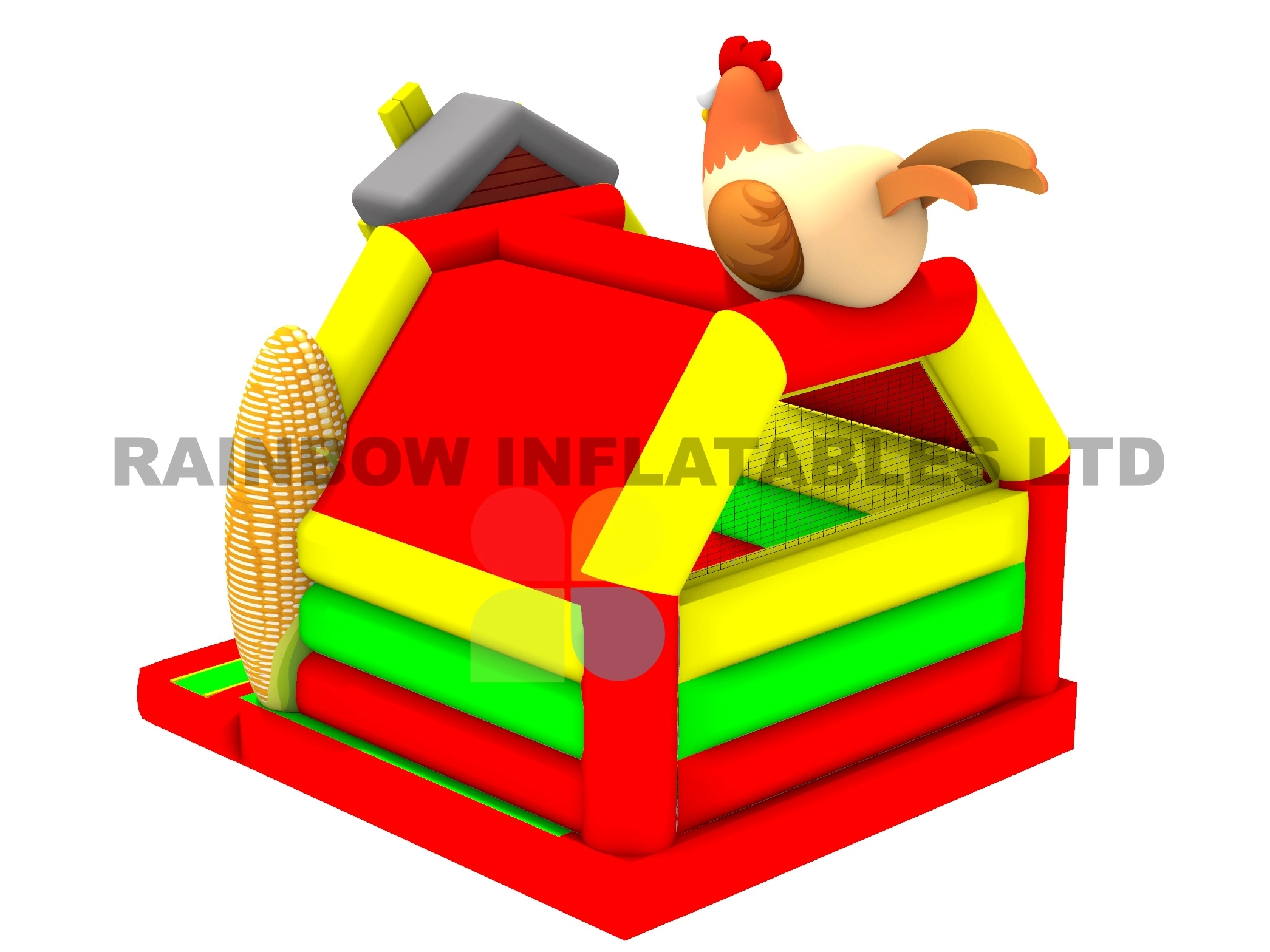 Inflatable Farm Theme Bouncy Castle