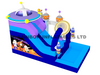 Inflatable Space Theme Bouncy Castle with UFO & Rocket Design