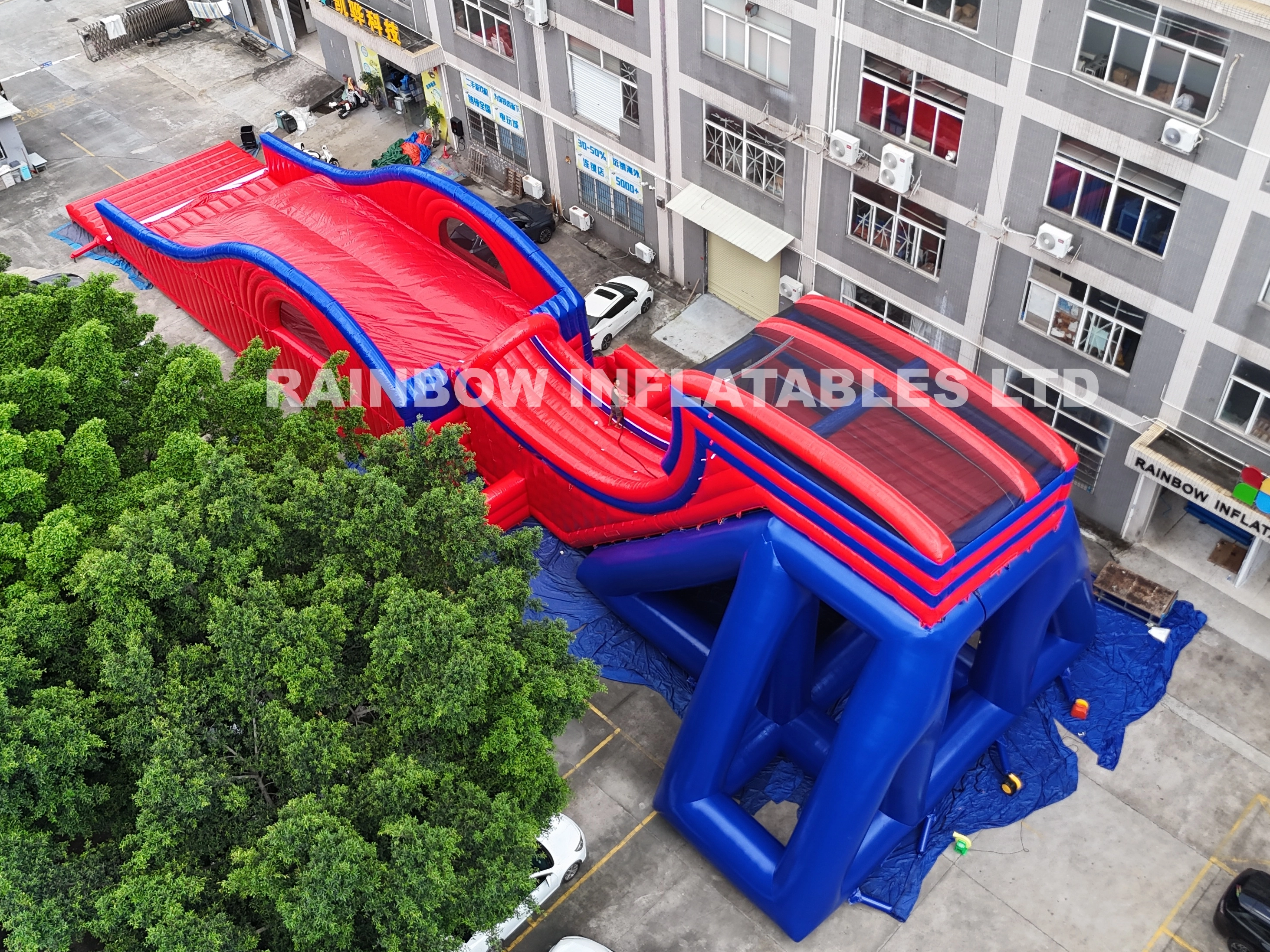 Giant Inflatable Castle Slide