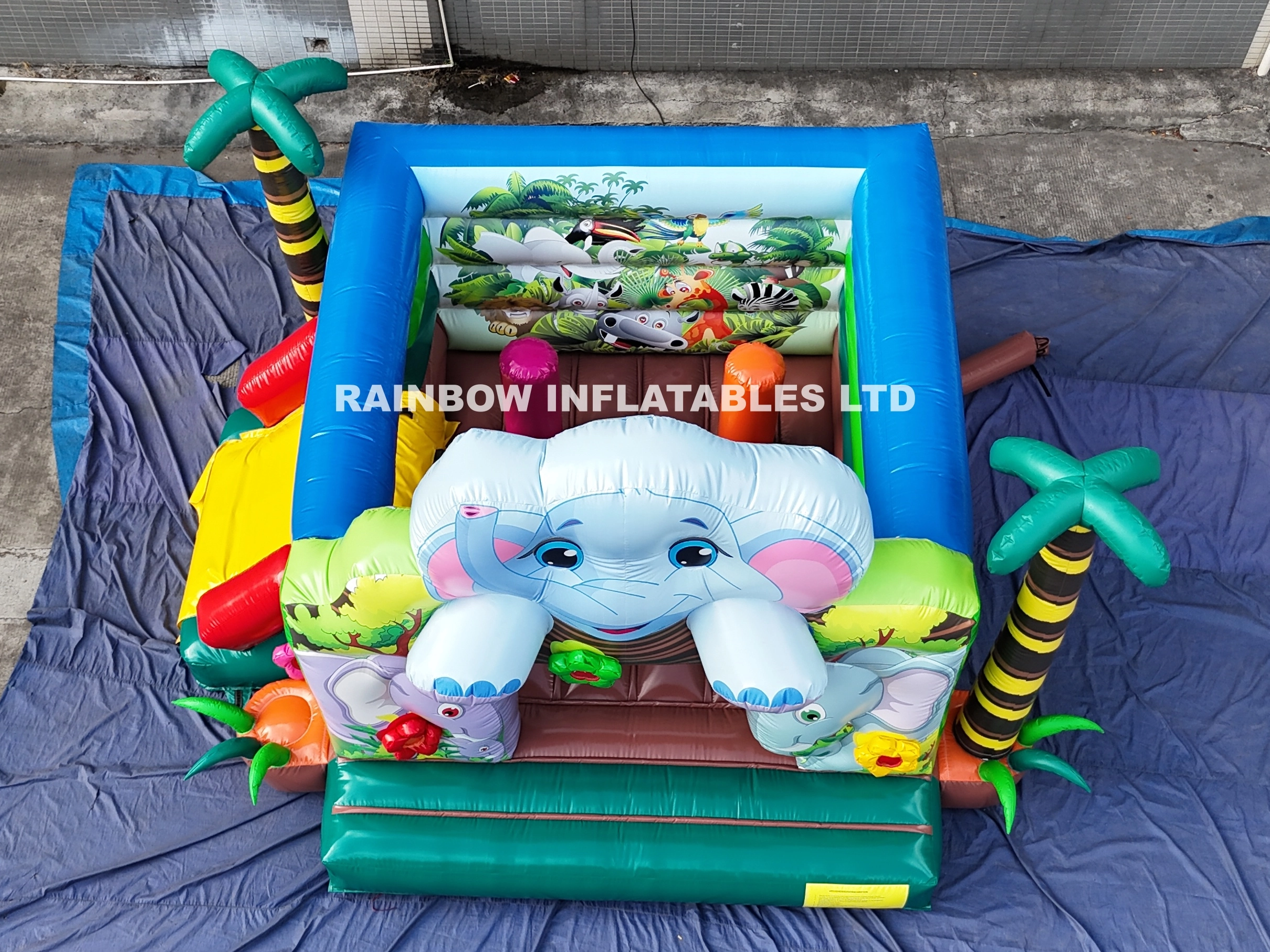 RB01009（5x4m）Inflatable High qualiy Elephant bouncer on sale 