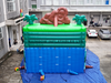 Jungle theme inflatable slide