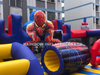 Giant Commercial Spider-man Inflatable Playground Jumping Bouncer
