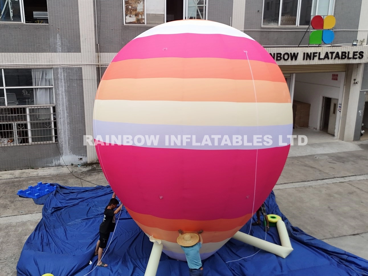 Inflatable LED Lighting Balloon for Film and Photo Shoot
