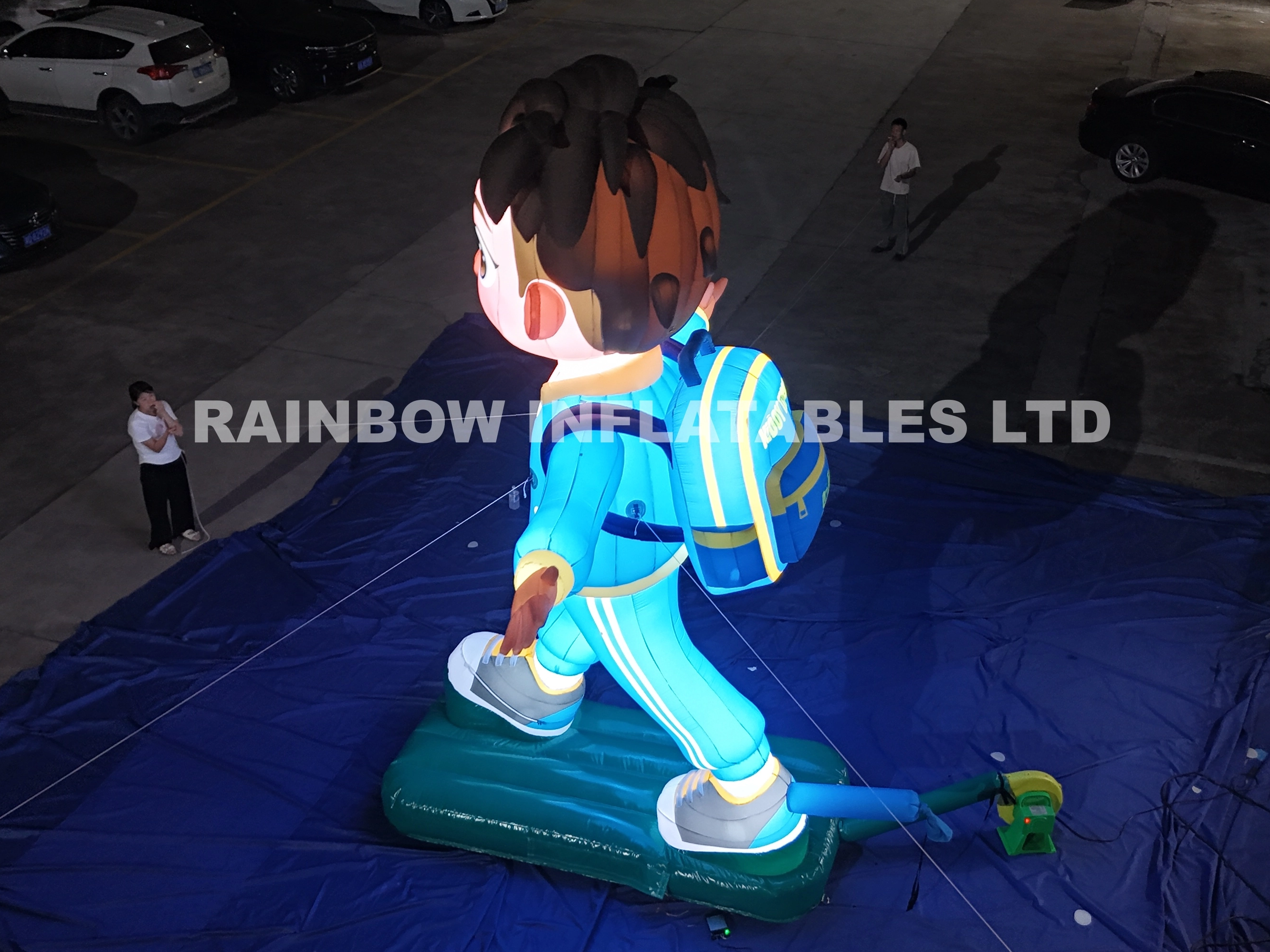 Personalized Inflatable Boy Cartoon Character
