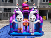 Inflatable Halloween Witch Combo Inflatable Haunted House Bouncy Castle