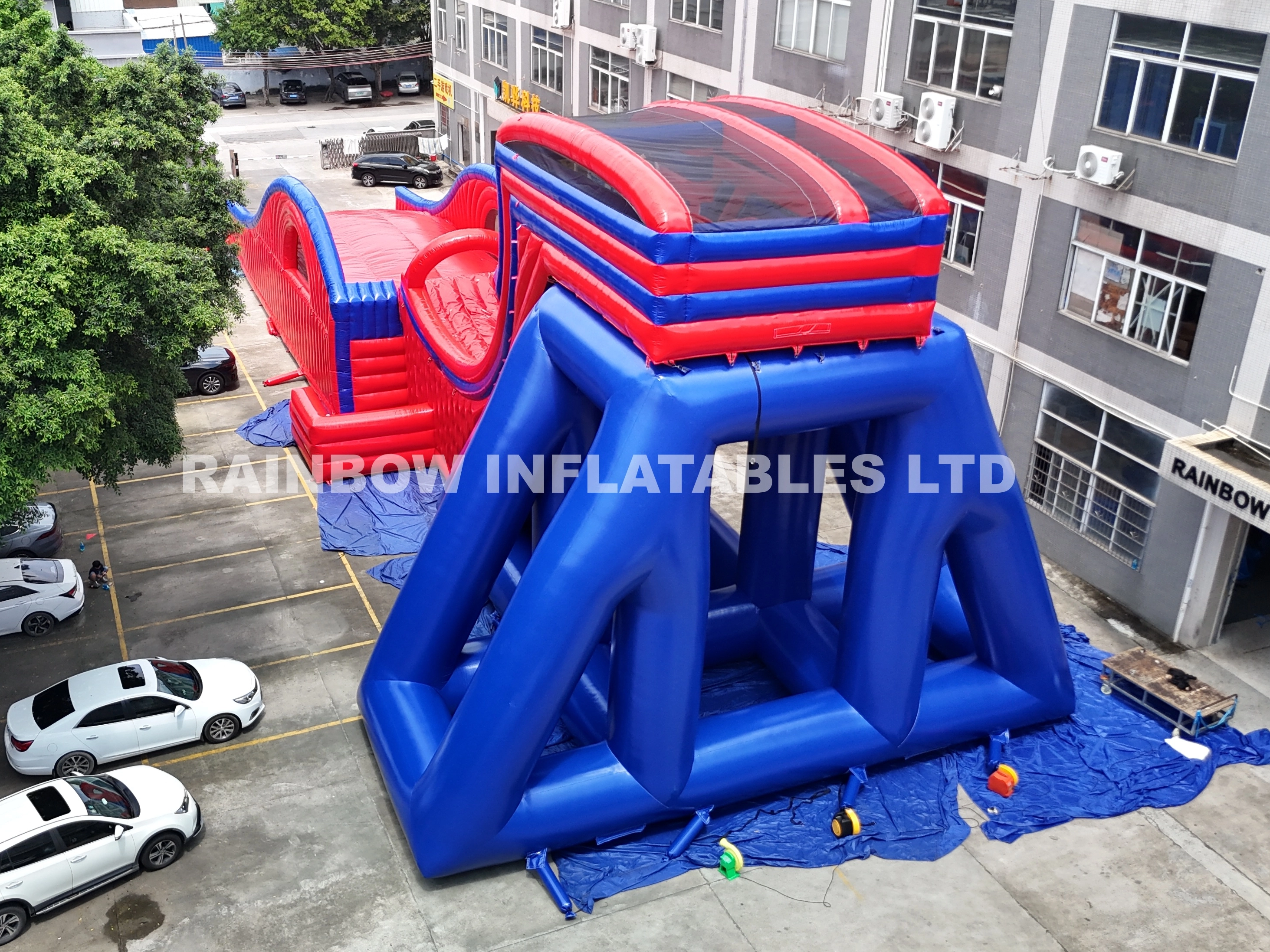 Giant Inflatable Castle Slide
