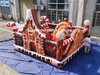 Giant Sweet Candy Theme Inflatable Bouncer - Gingerbread Man & House Jumping Castle