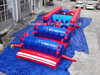 Commercial Grade Inflatable Obstacle Course Racing Track with Climbing Wall and Tunnel for Outdoor Adult Team Building Events