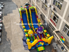 Exciting Minion-Themed Inflatable Slide with Dual Racing Lanes