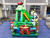 Cheerful Inflatable Insect Combo Castle with Bounce & Slide for Kids' Nature Fun