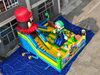 Giant Inflatable Super Mario Bounce House with Slide and 3D Characters