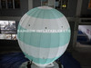 inflatable light-up hot air balloon