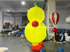 Custom LED Inflatable Minion Character for Outdoor Advertising Display