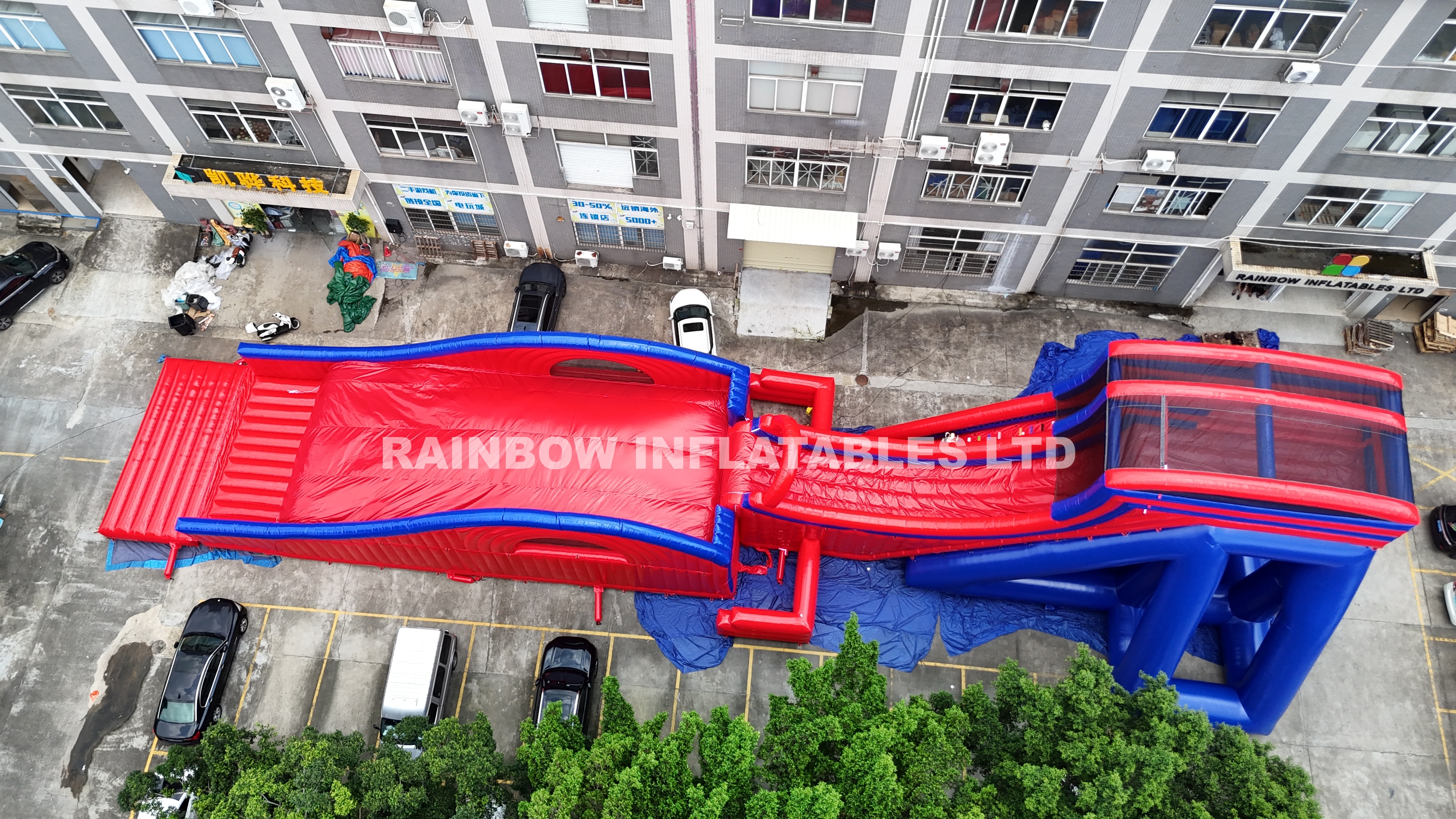 Giant Inflatable Castle Slide