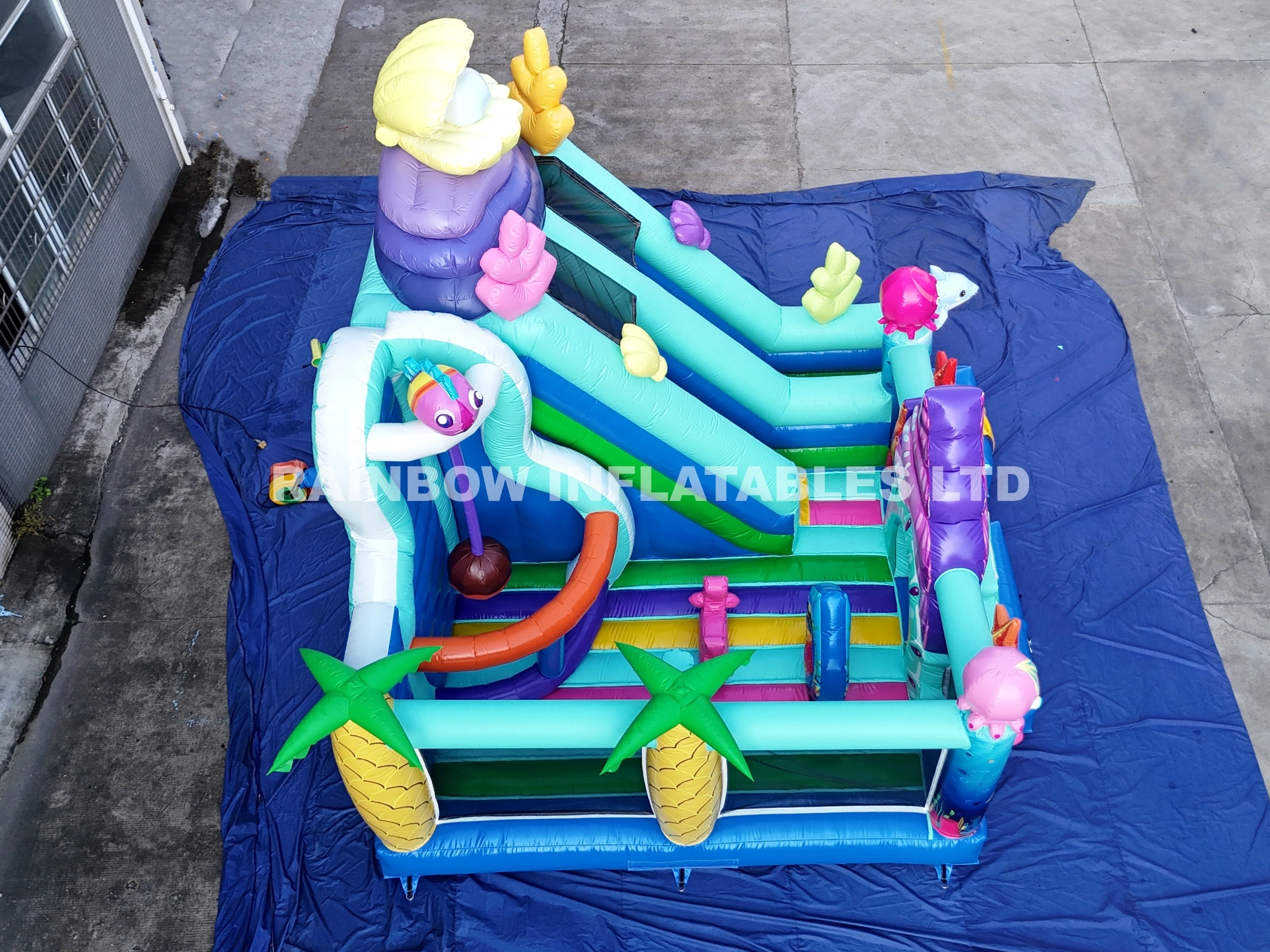 New design Inflatable Underwater World Funcity