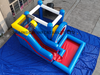 Inflatable Bounce House with Slide and Ring Tunnel