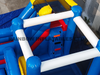 Inflatable Bounce House with Slide and Ring Tunnel