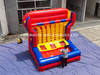 Inflatable Basketball Connect 4 Game with 6 Hoops,Shooting Challenge Arcade Toy for Kids & Adults