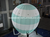 inflatable light-up hot air balloon