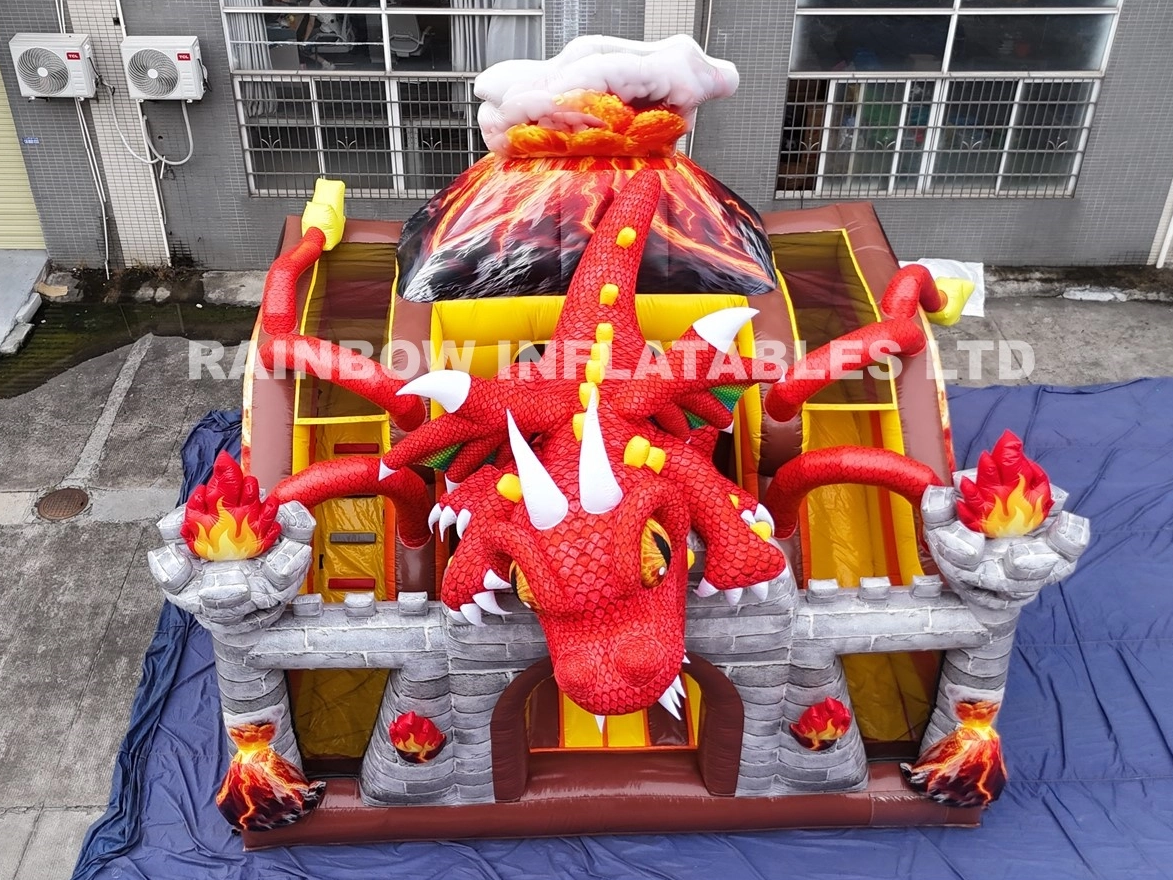 Inflatable Dragon Castle