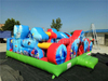 Commercial Inflatable Aquarium Theme Jumping Funcity Playground